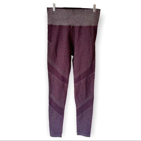 Athleta 2PC Antique Burgundy Twilight 2.0 Legging Set - Picture 3 of 16